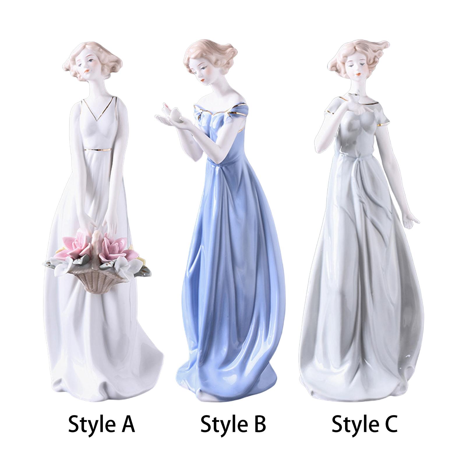 Porcelain Lady Statue Centerpi - Nutcracker Figurine 리뷰 및 가격