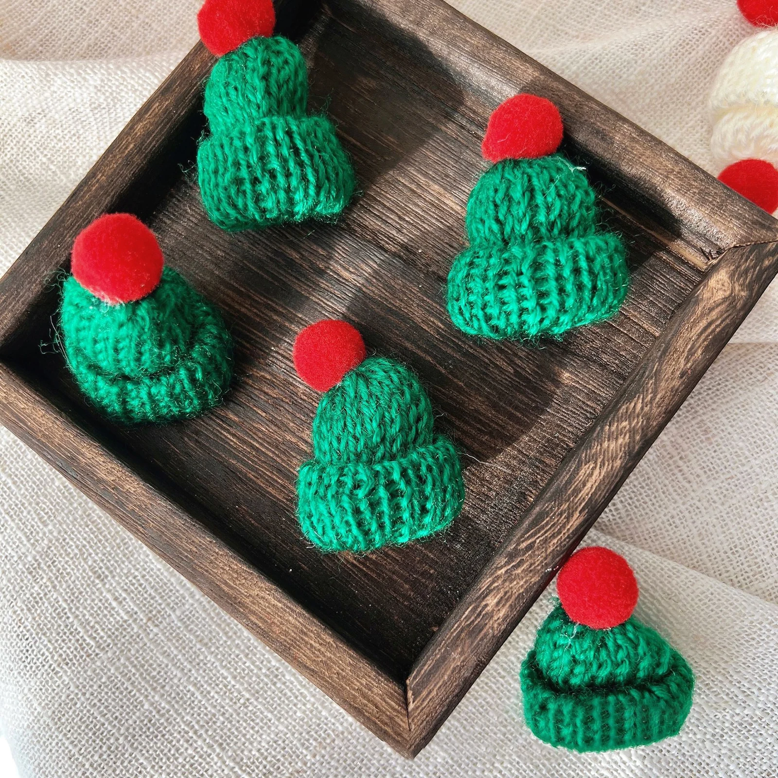 10/20pcs Mini Santa Hat & Scar - Santa Hat Plush 리뷰 및 가격