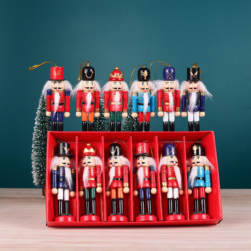 1/3/6Pcs Desktop Decor 12cm Mi - Nutcracker Figurine 리뷰 및 가격