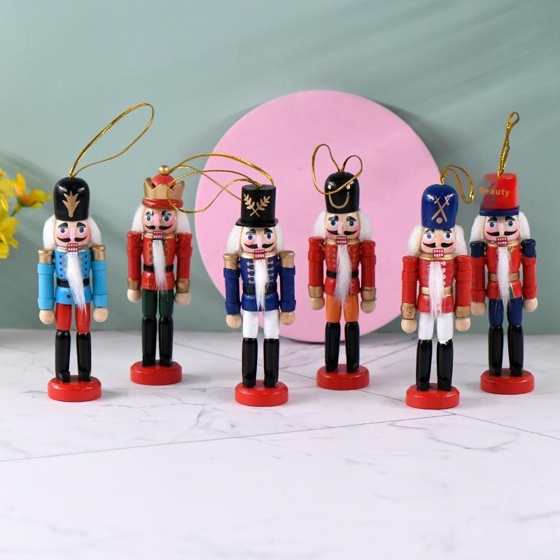 1/3/6Pcs Desktop Decor 12cm Mi - Nutcracker Figurine 리뷰 및 가격