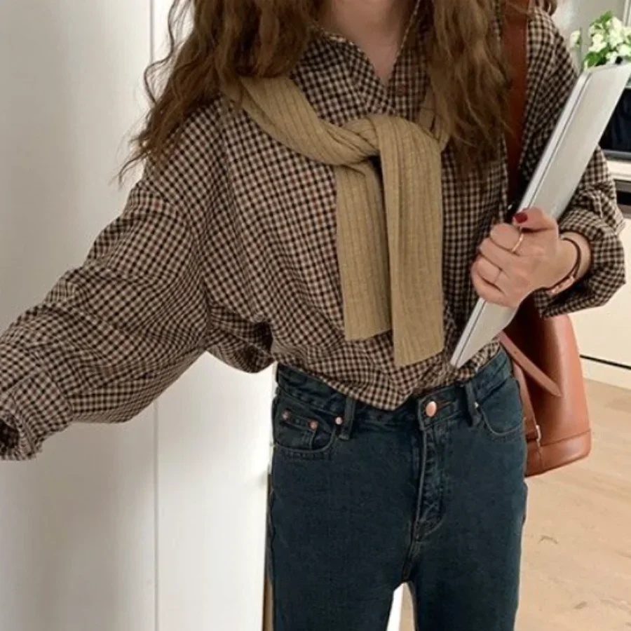 Plaid Shirt for Women's Autumn - Christmas Throw Blanket 리뷰 및 가격