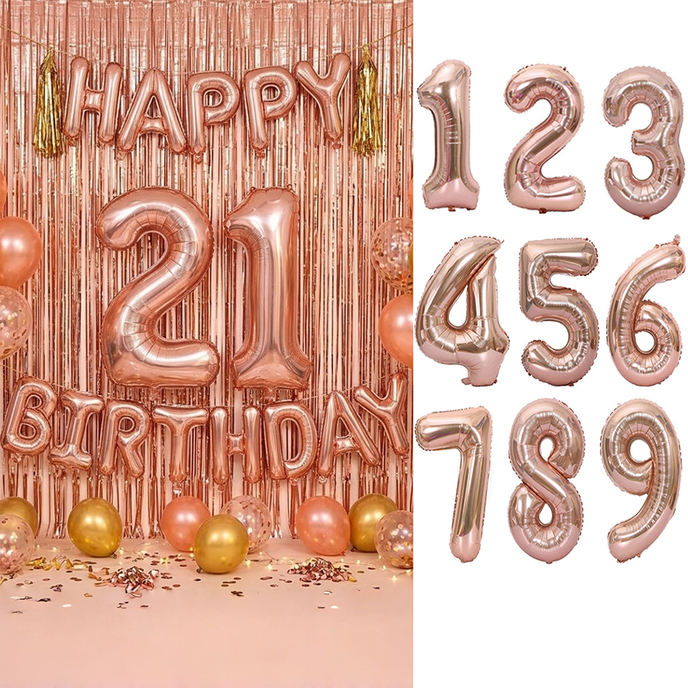 Happy Birthday 32Inch Number F - Tinsel Garland Decoration 리뷰 및 가격
