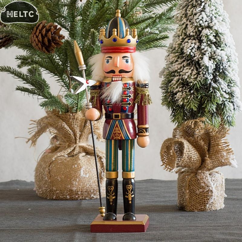 1Pcs 30CM Cartoon Walnut Soldi - Nutcracker Figurine 리뷰 및 가격