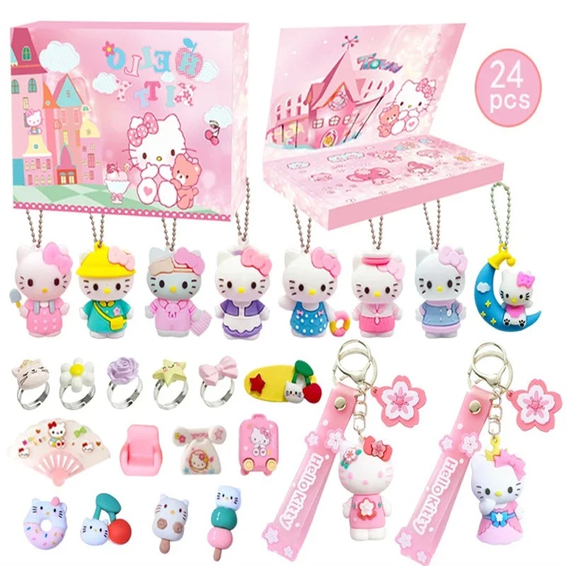 24pcs Cartoon Sanrios Anime He - Advent Calendar Gift 리뷰 및 가격