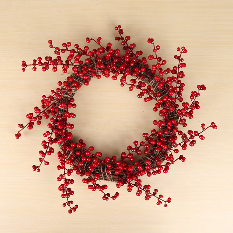 Artificial Berry Branch Decora - Christmas Wreath Fake 리뷰 및 가격