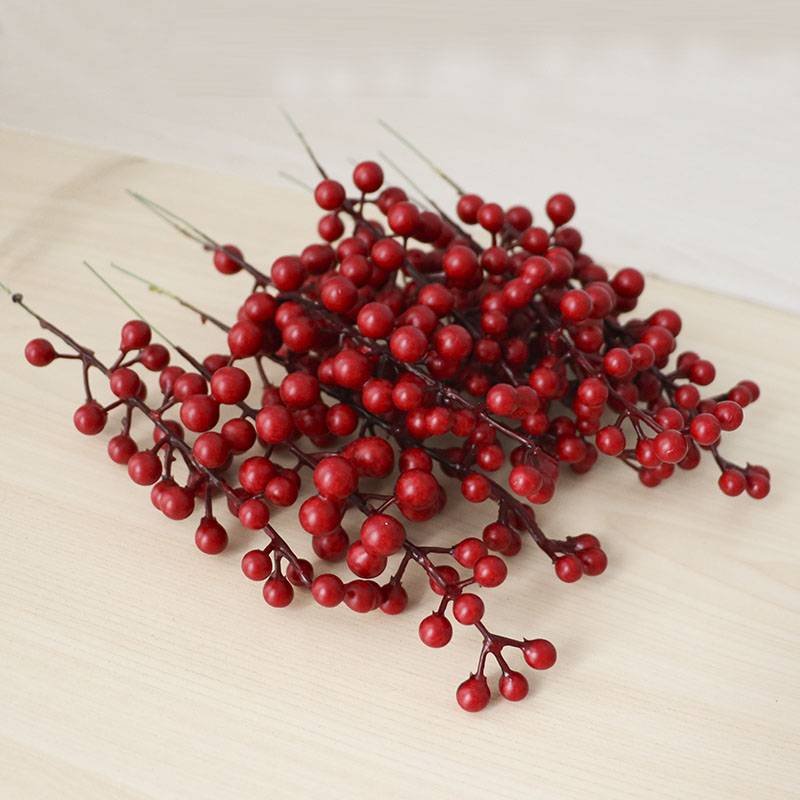 Artificial Berry Branch Decora - Christmas Wreath Fake 리뷰 및 가격