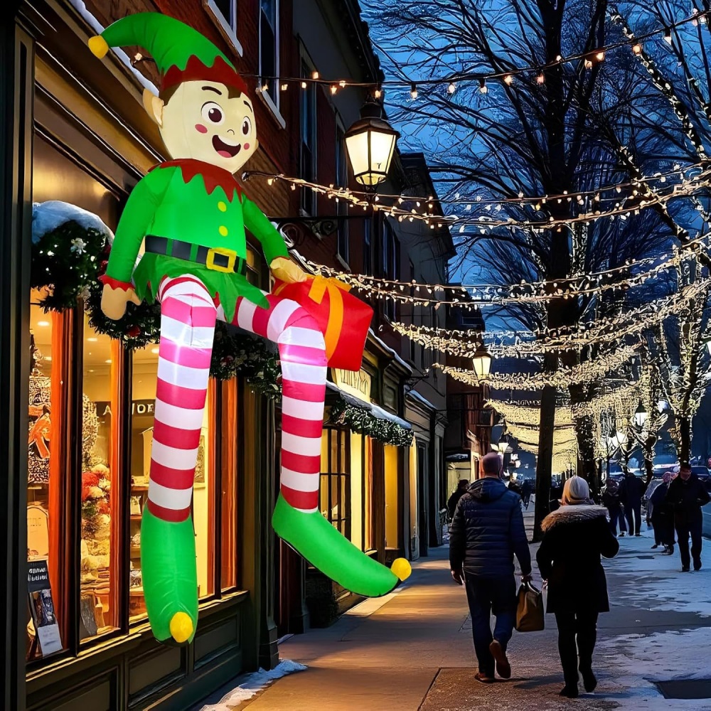 8FT Christmas Inflatables Sitt - Christmas Lights Outdoor 리뷰 및 가격