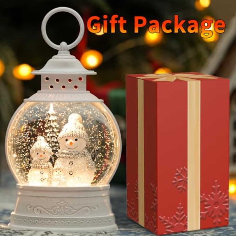 Christmas Snow Globe Lantern M - Snow Globe Musical 리뷰 및 가격