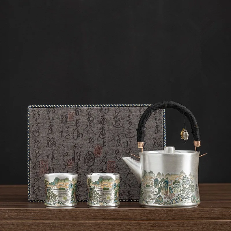 Z30- Liu Yin one pot two cups  - Gift Box Wrap Set 리뷰 및 가격