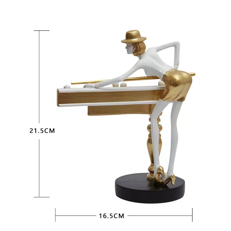 Nordic Billiard Resin Ornament - Nutcracker Figurine 리뷰 및 가격