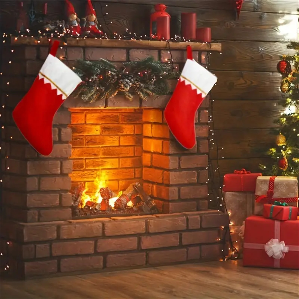 12pcs Red Felt Christmas Stock - Christmas Stocking Hanging 리뷰 및 가격