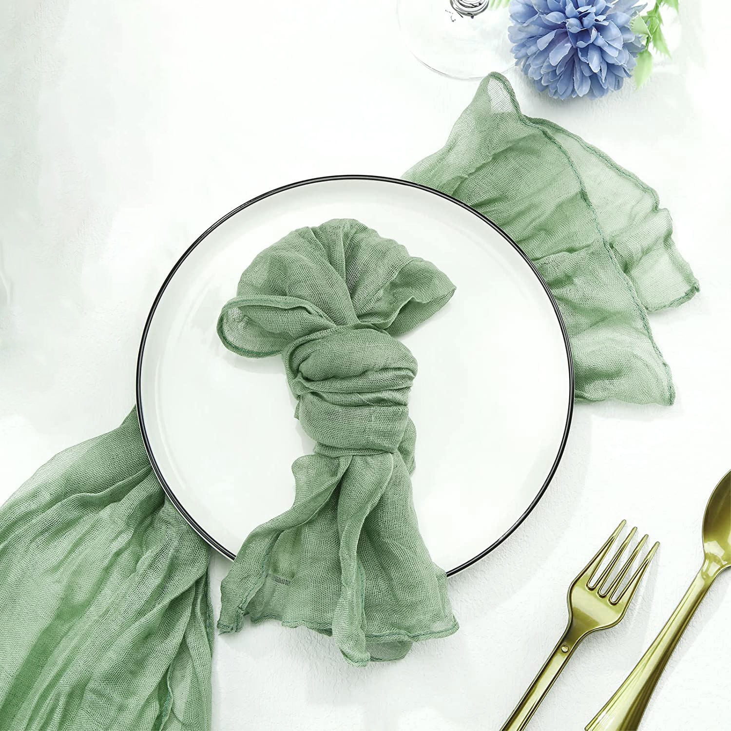 Semi-Sheer Gauze Wedding Party - Christmas Table Runner 리뷰 및 가격