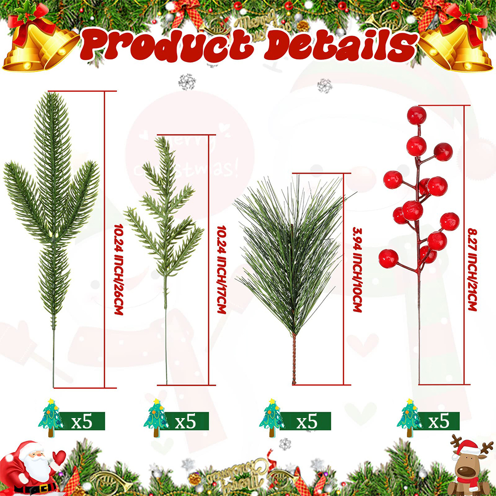 Artificial Pine Branches Fake  - Christmas Wreath Fake 리뷰 및 가격