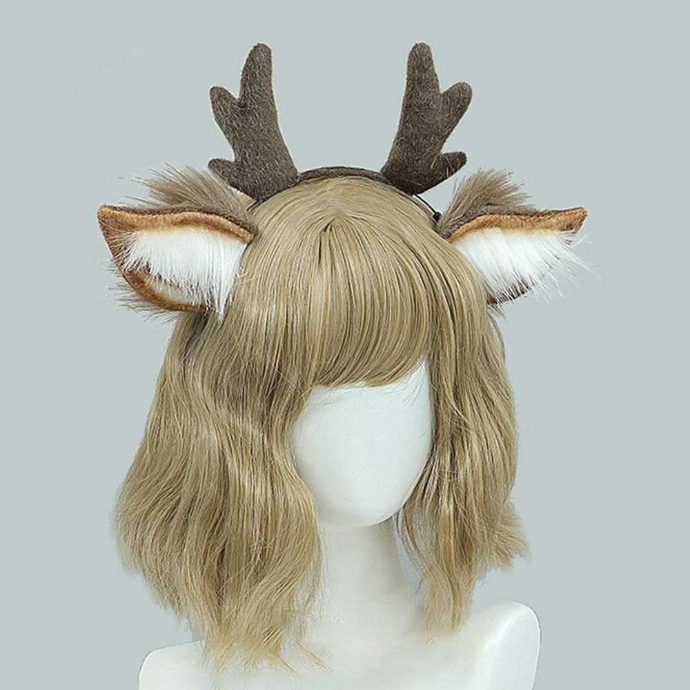 Lolita Deer Ears Reindeer Antl - Reindeer Antlers Headband 리뷰 및 가격
