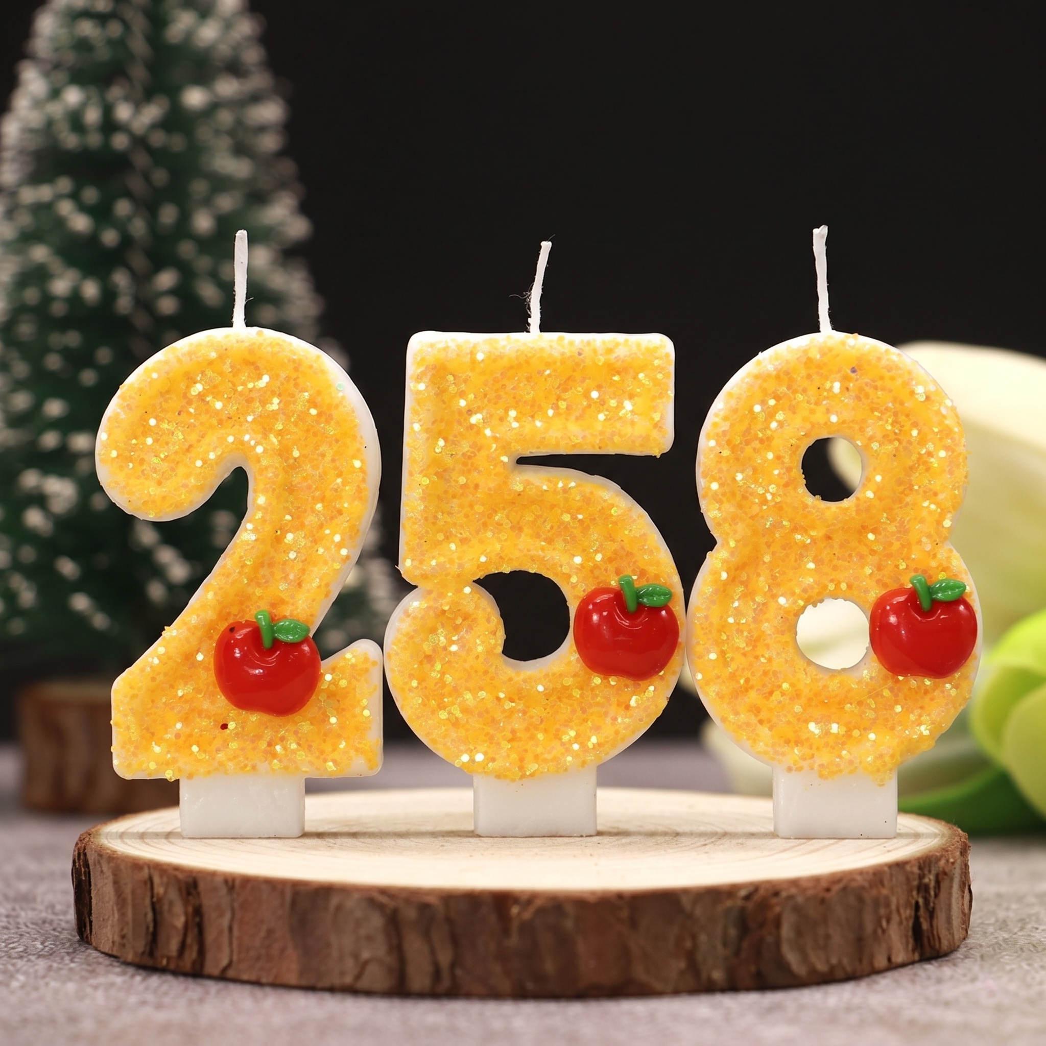 Red Apple Fresh Yellow Digital - Holiday Candle Set 리뷰 및 가격