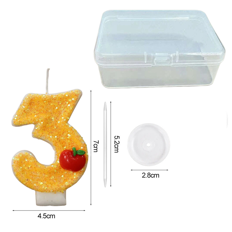 Red Apple Fresh Yellow Digital - Holiday Candle Set 리뷰 및 가격
