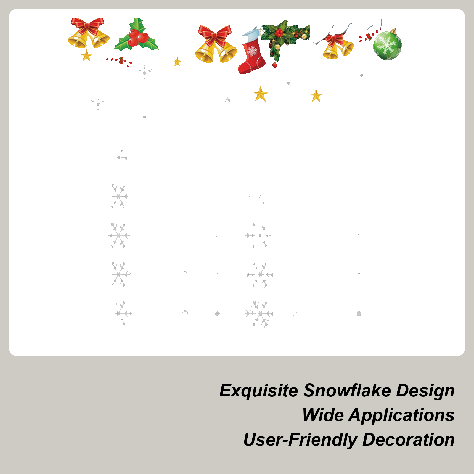 Snowflake Window Clings Static - Snowflake Window Decal 리뷰 및 가격