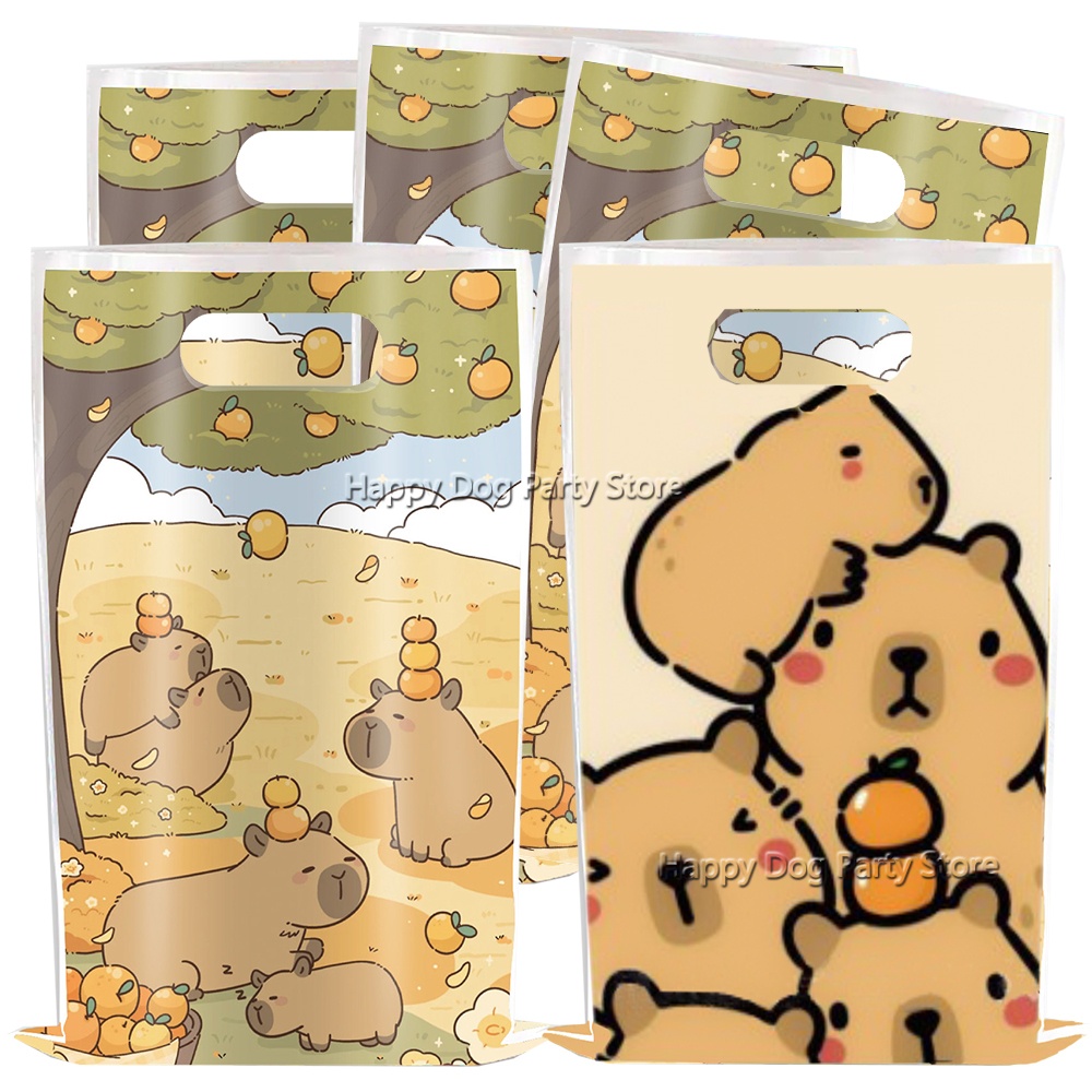 Cartoon Capybara Party Supplie - Gift Box Wrap Set 리뷰 및 가격
