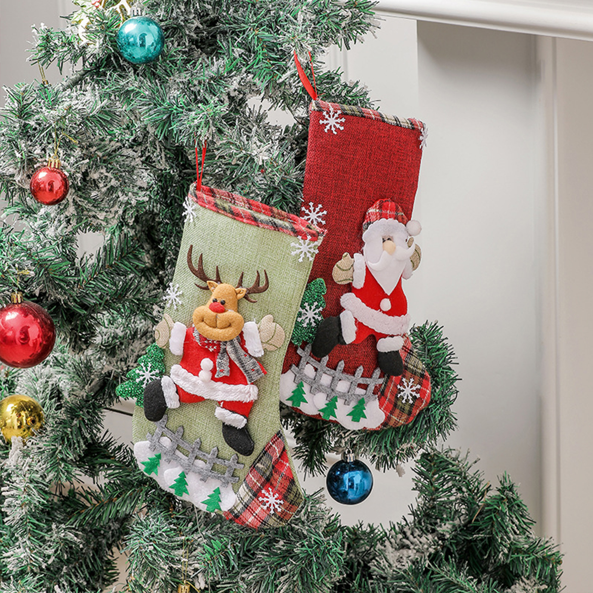 Christmas Stockings Cute Large - Christmas Stocking Hanging 리뷰 및 가격