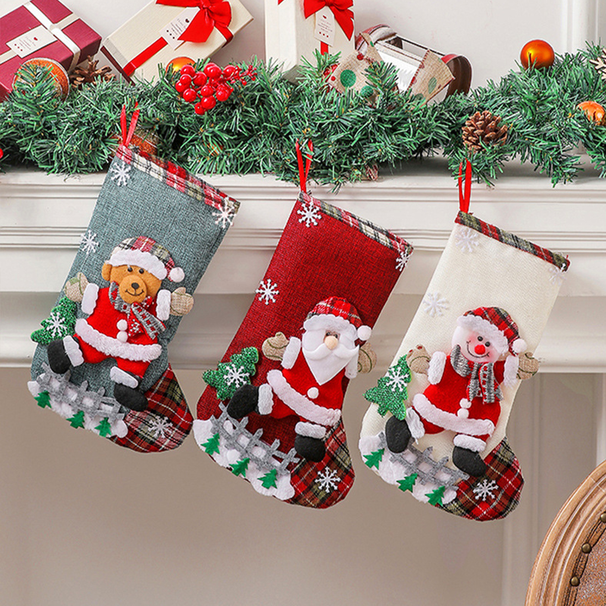 Christmas Stockings Cute Large - Christmas Stocking Hanging 리뷰 및 가격