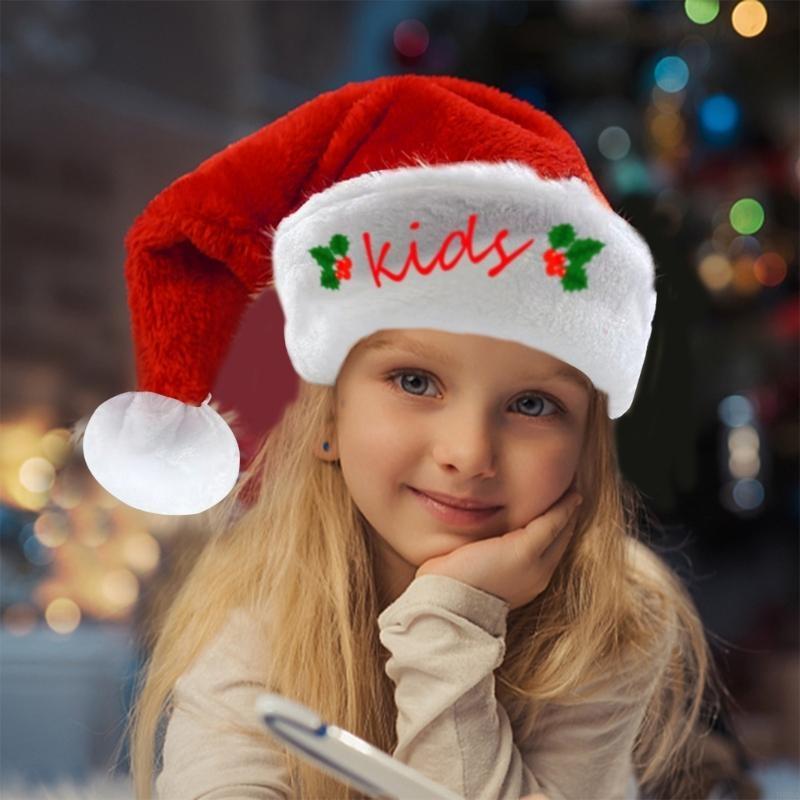 P88A Embroidery Christmas Sant - Santa Hat Plush 리뷰 및 가격