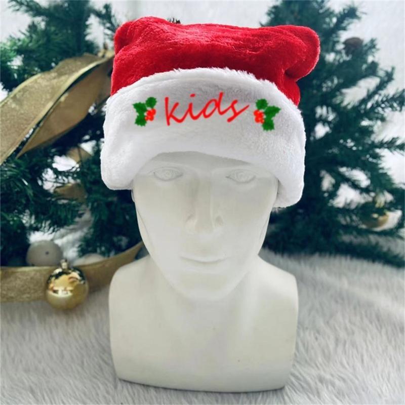 P88A Embroidery Christmas Sant - Santa Hat Plush 리뷰 및 가격