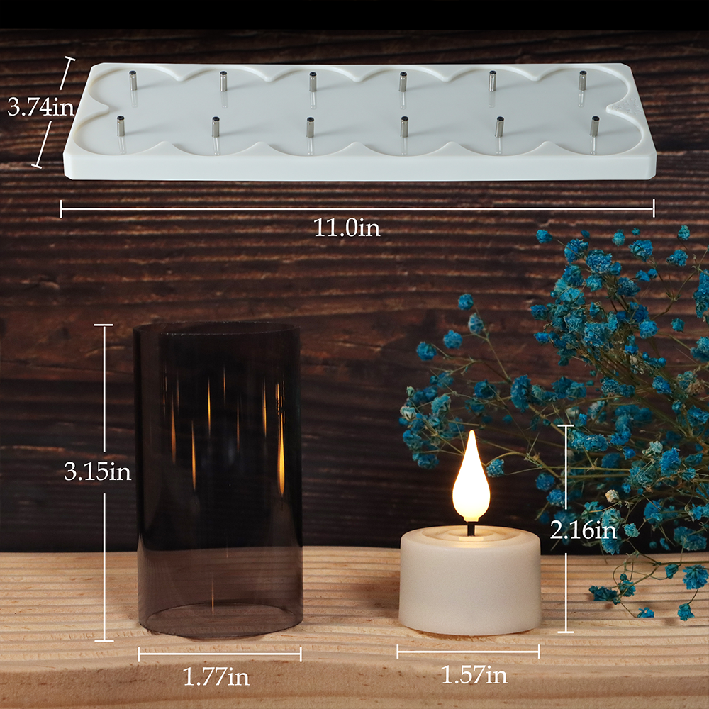 LED Candle Light Rechargeable  - Holiday Candle Set 리뷰 및 가격