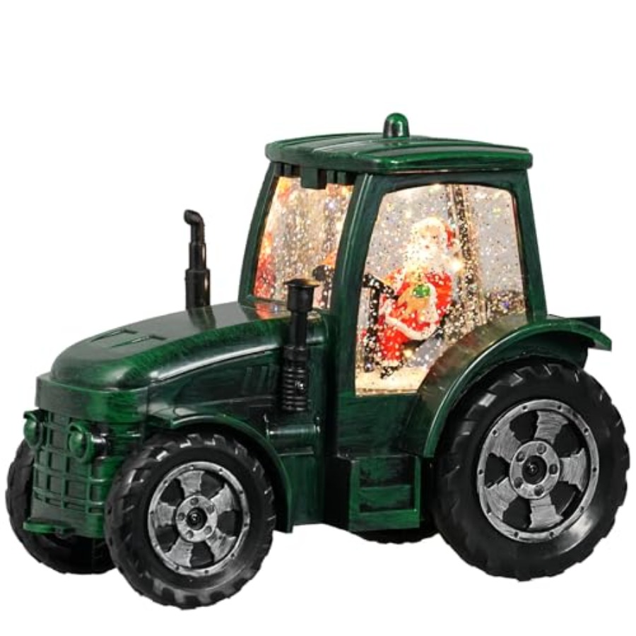 Christmas Snow Globe Tractor S - Snow Globe Musical 리뷰 및 가격