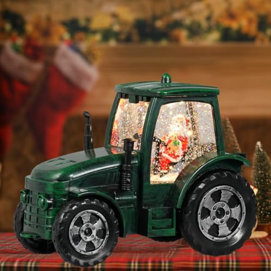Christmas Snow Globe Tractor S - Snow Globe Musical 리뷰 및 가격