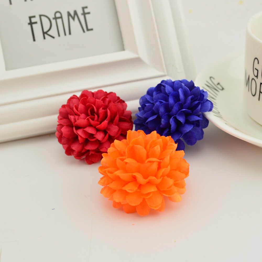 200PCS 5CM Silk Chrysanthemum  - Christmas Wreath Fake 리뷰 및 가격