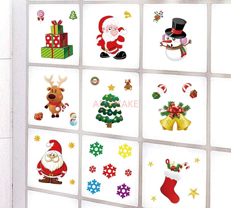 1PCS Removable Christmas Stati - Snowflake Window Decal 리뷰 및 가격