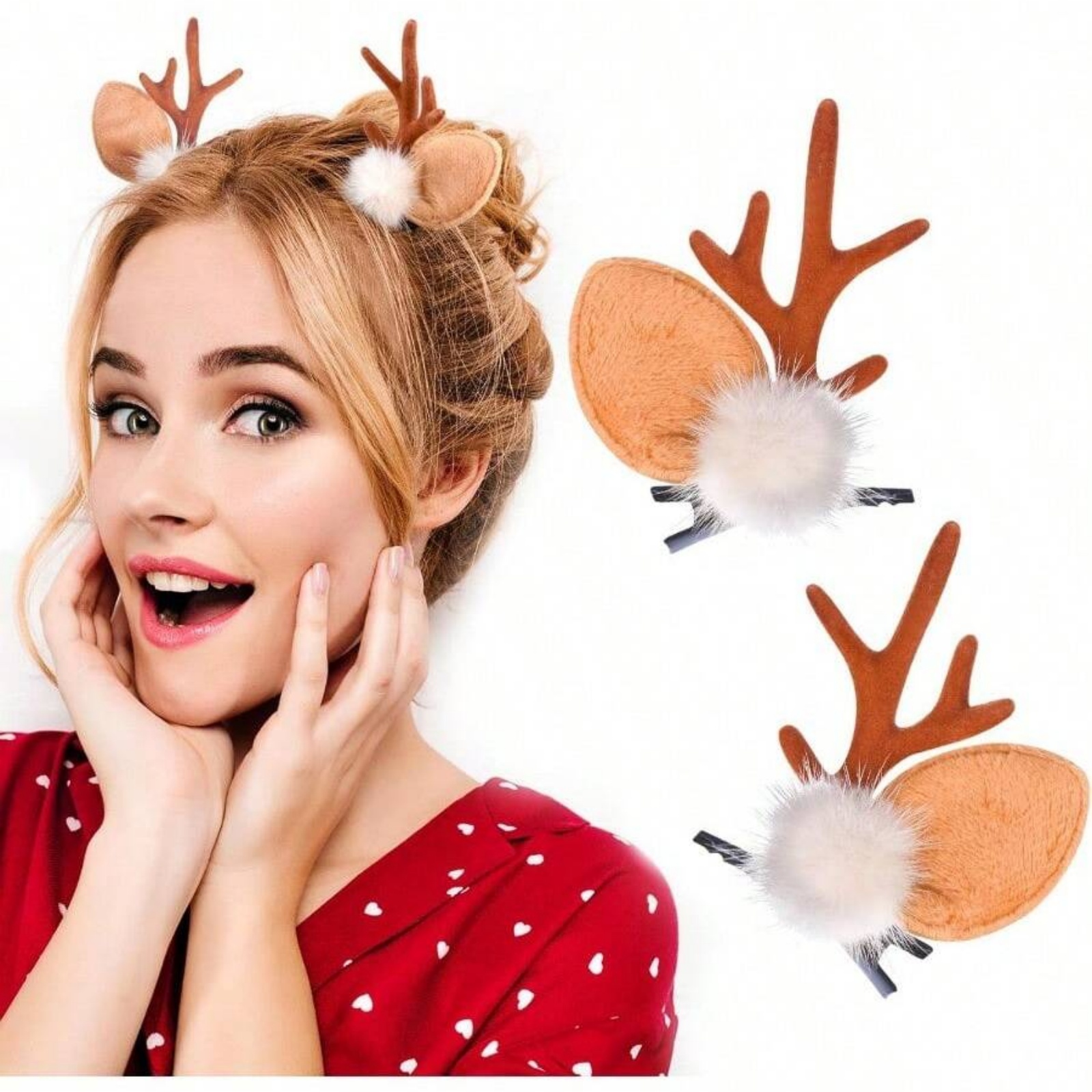 2pcs Christmas Reindeer Antler - Reindeer Antlers Headband 리뷰 및 가격