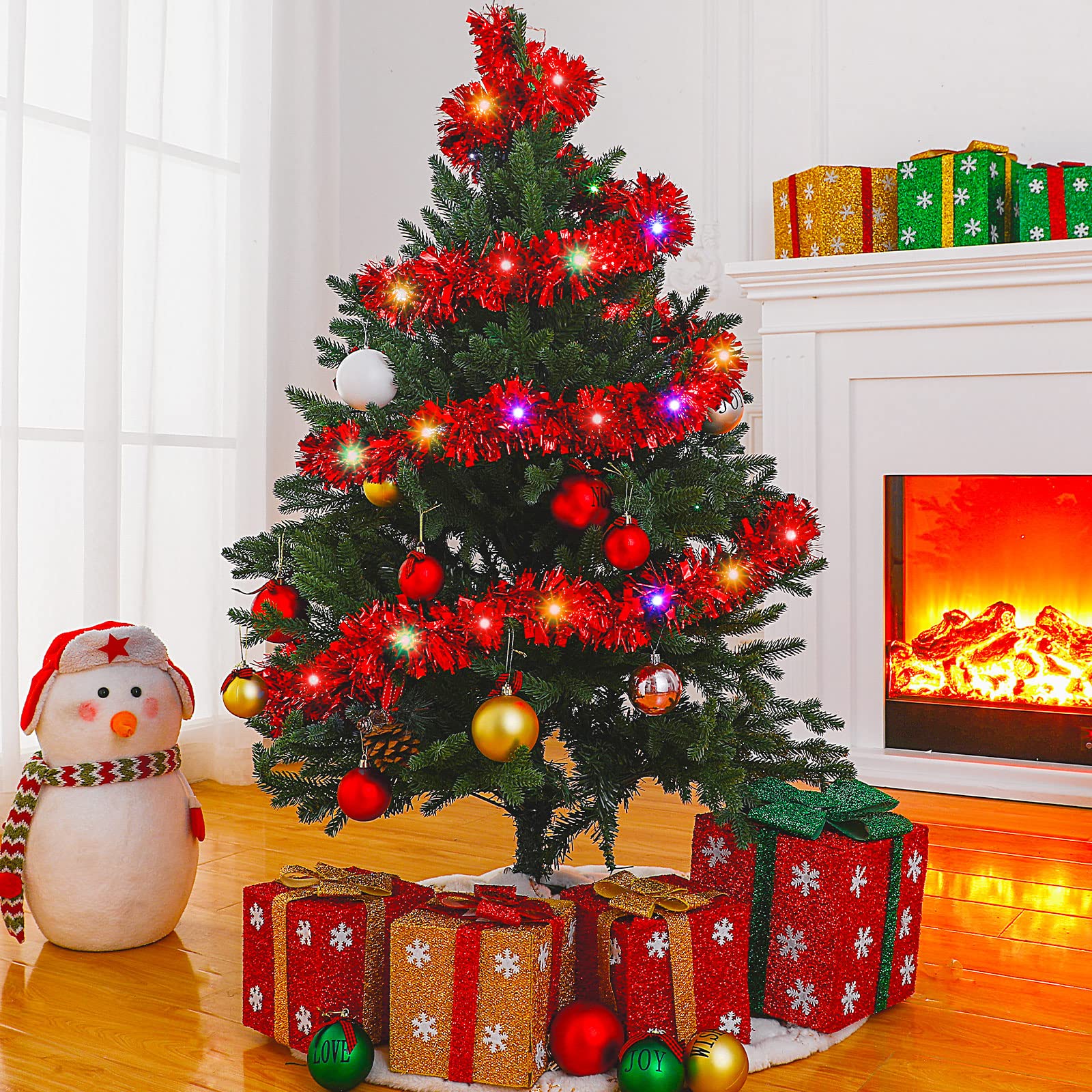 1/3pcs 5M Christmas Tinsel Gar - Tinsel Garland Decoration 리뷰 및 가격