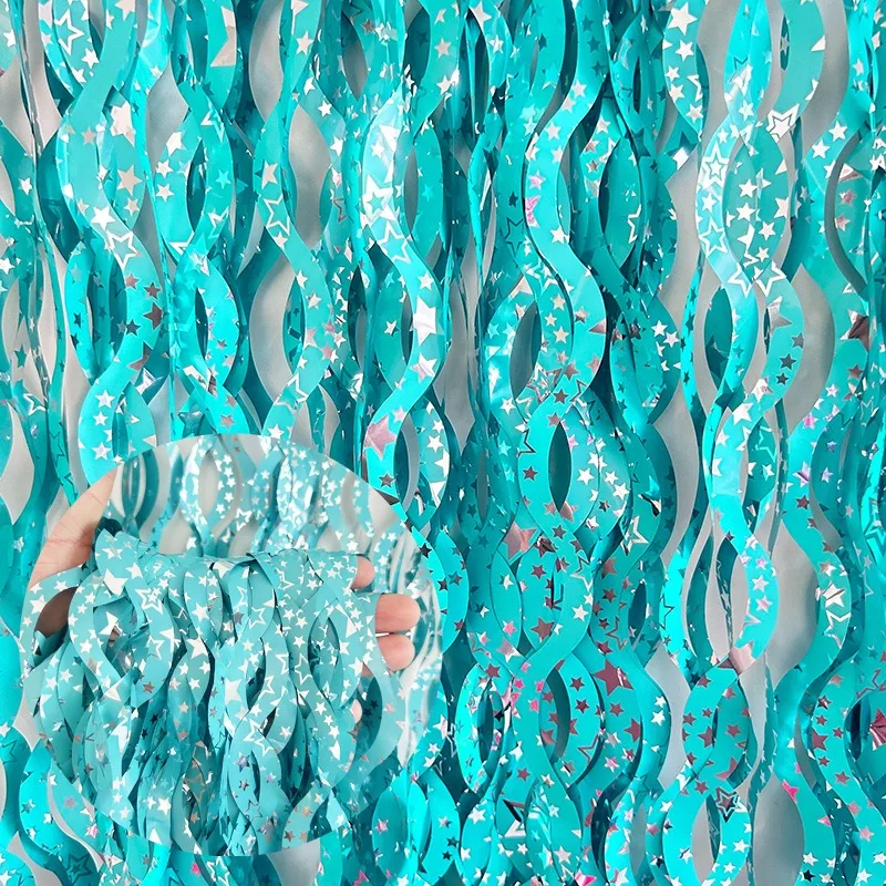 1X2M Star Colorful Rain Tinsel - Tinsel Garland Decoration 리뷰 및 가격