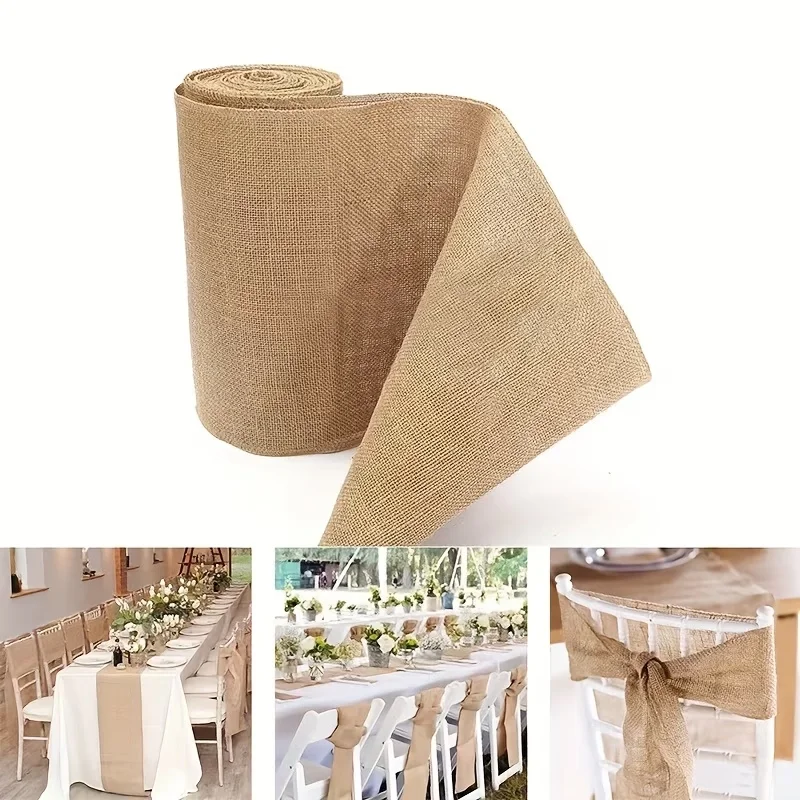 Natural Beige Burlap Roll 30cm - Christmas Table Runner 리뷰 및 가격