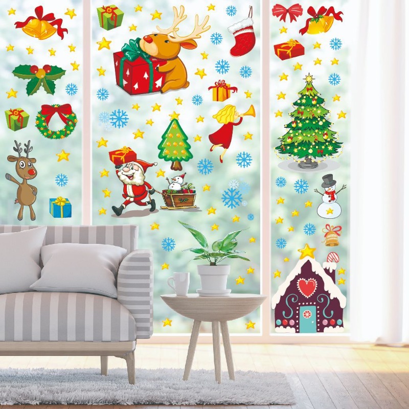 4pcs PVC Christmas Snowflake W - Snowflake Window Decal 리뷰 및 가격