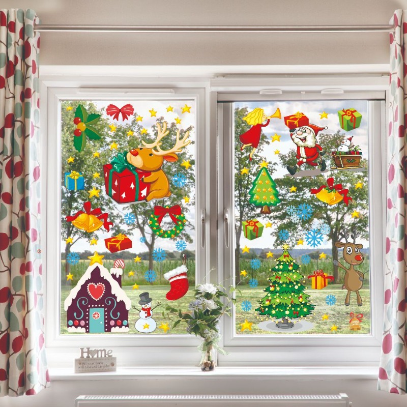 4pcs PVC Christmas Snowflake W - Snowflake Window Decal 리뷰 및 가격