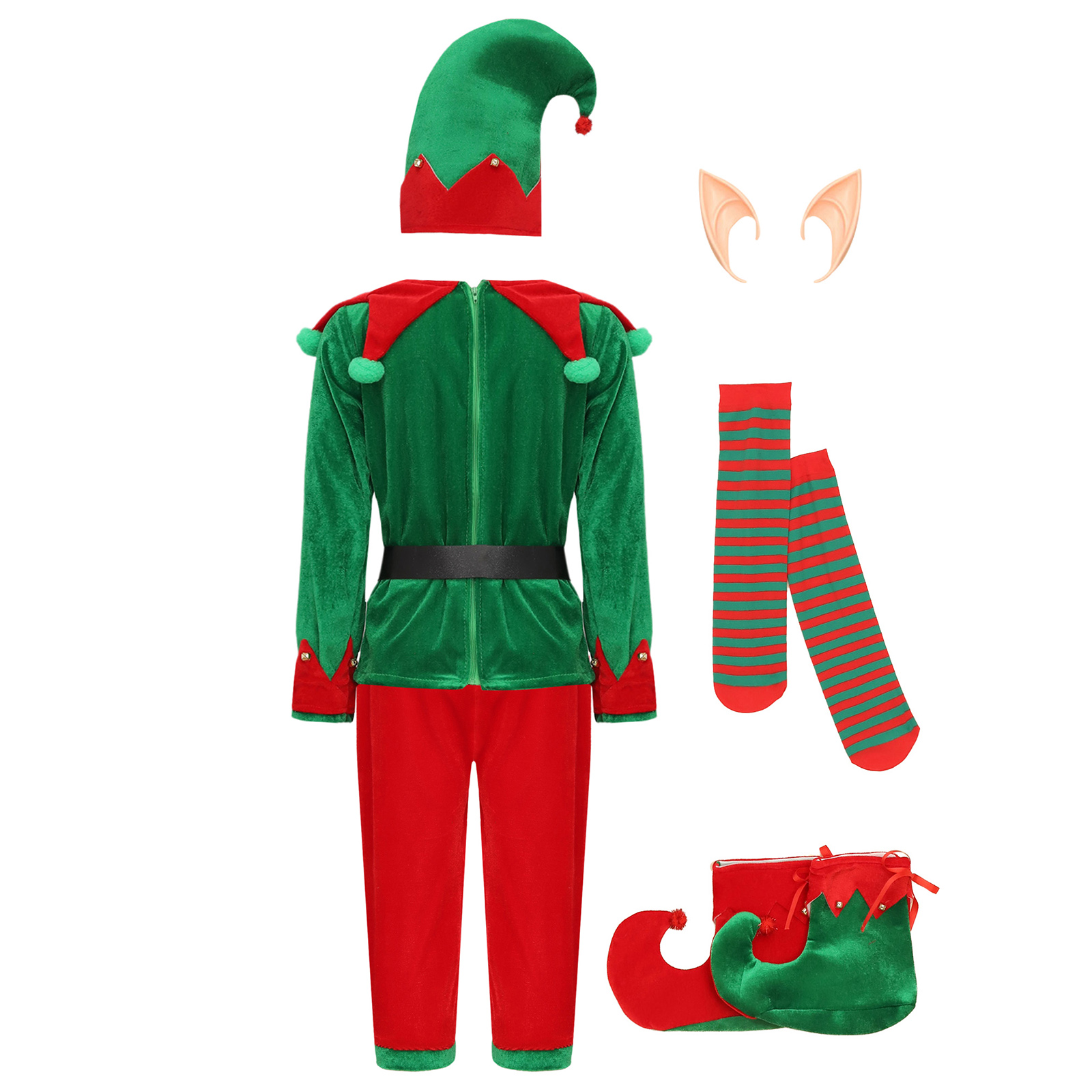 Boys Christmas Santa Claus Cos - Elf Costume Christmas 리뷰 및 가격