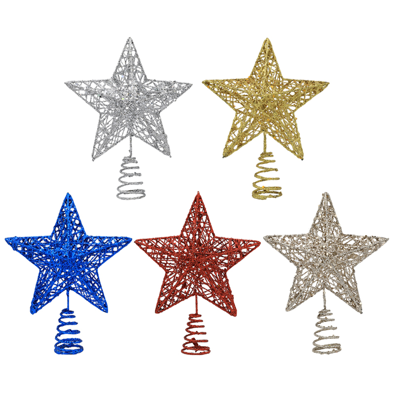 1pc Gold/Silver/Red/Blue Glitt - Star Tree Topper 리뷰 및 가격