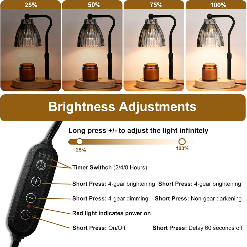Candle Warmer Lamp with Timer  - Holiday Candle Set 리뷰 및 가격