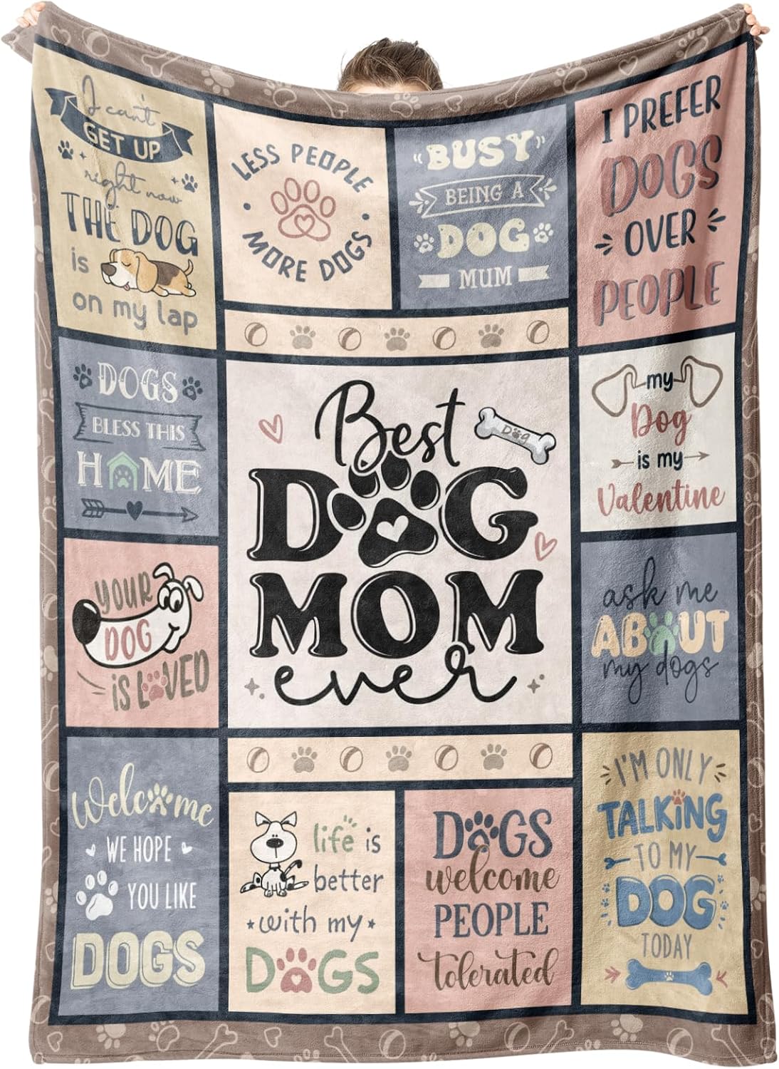 Best Dog Mom Blanket – Cozy Th - Christmas Throw Blanket 리뷰 및 가격