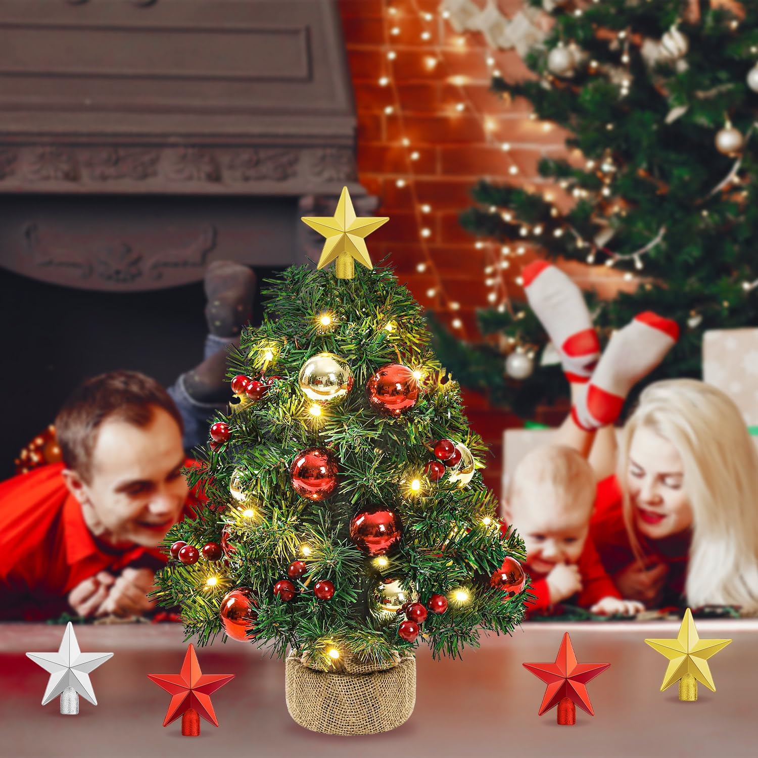Mini Christmas Tree Topper Sma - Star Tree Topper 리뷰 및 가격