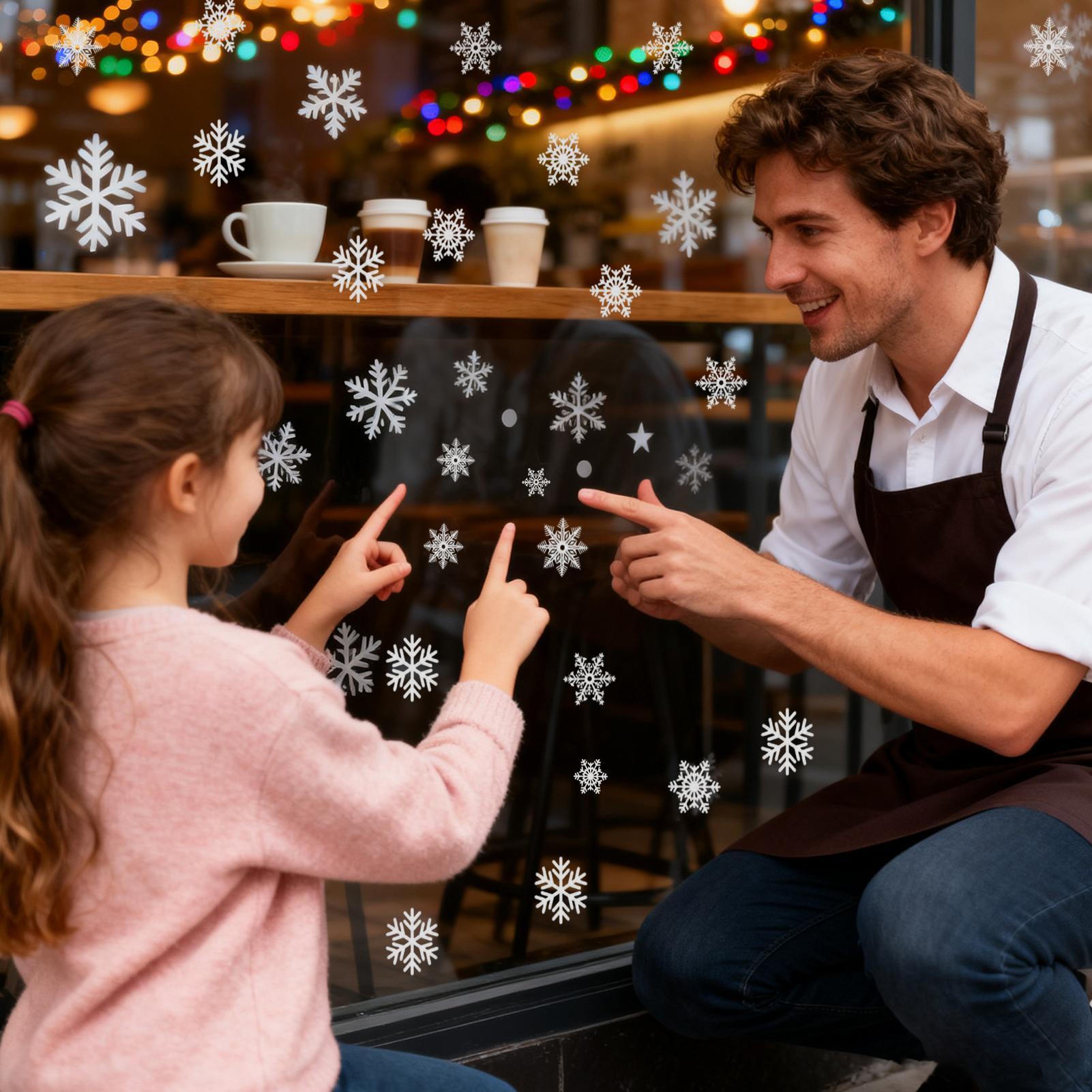 Snowflake Window Clings Christ - Snowflake Window Decal 리뷰 및 가격