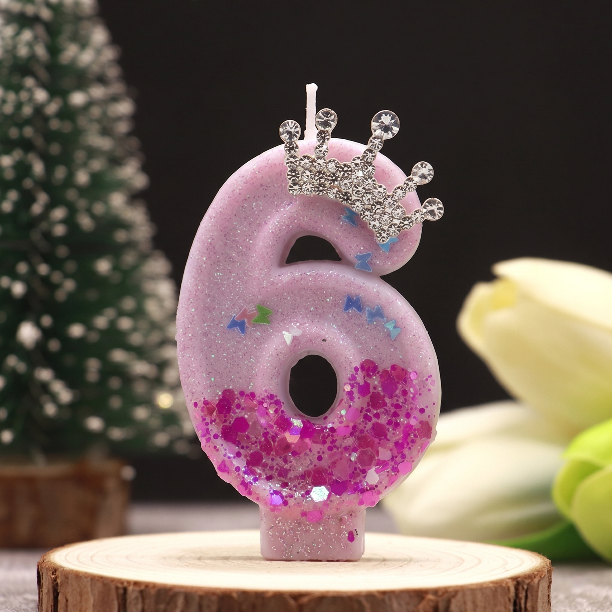 Pink Rose Red Sequins Dual Col - Holiday Candle Set 리뷰 및 가격