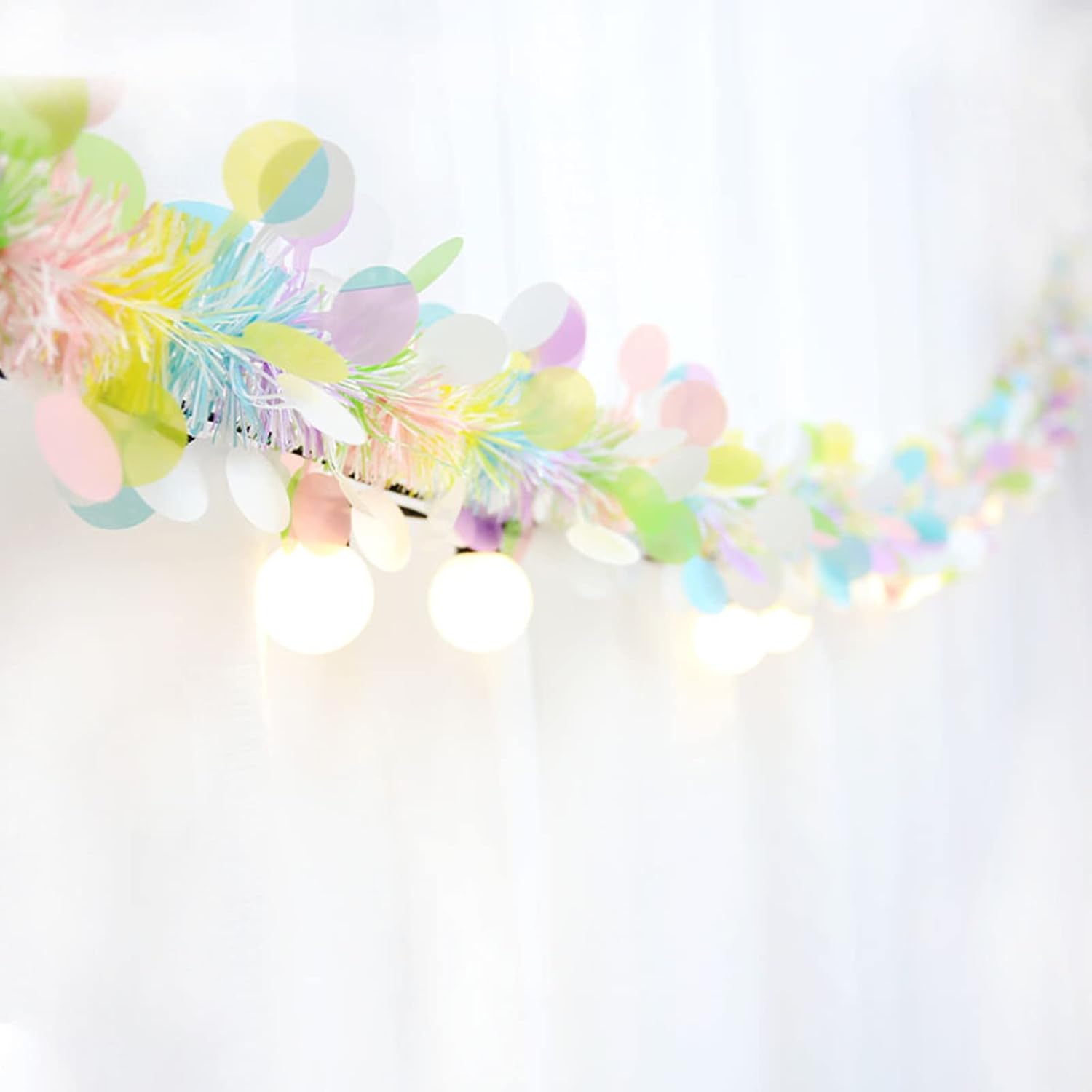 4pc Easter Tinsel Garlands Col - Tinsel Garland Decoration 리뷰 및 가격