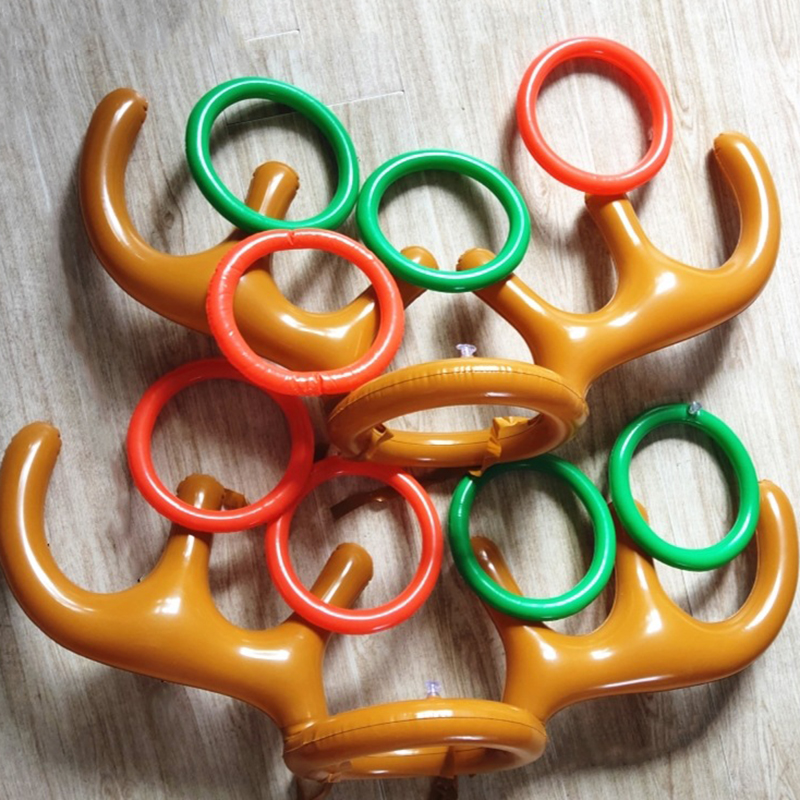1/3/5set Christmas Game Inflat - Reindeer Antlers Headband 리뷰 및 가격