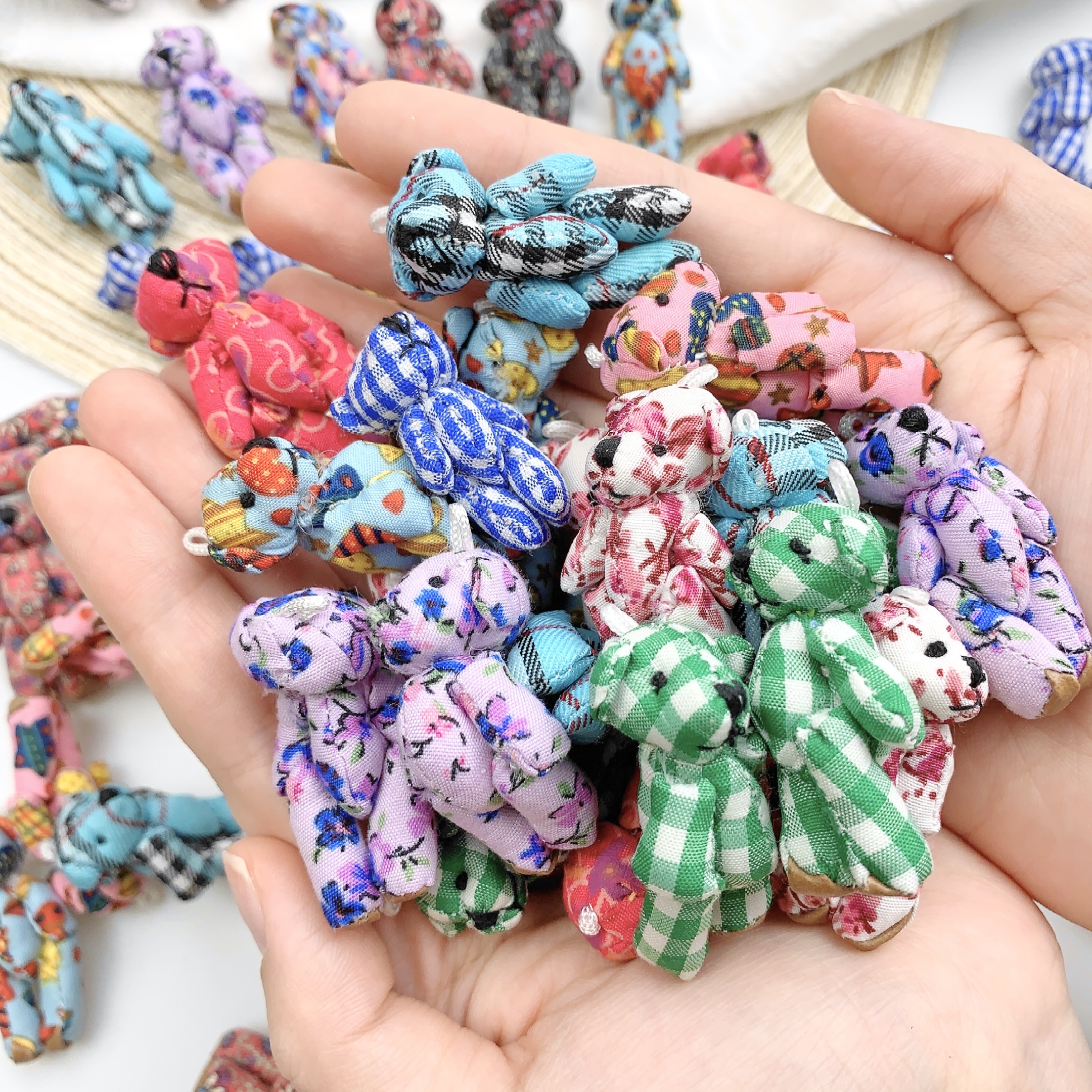 10pcs Mini Joint Bears Plush K - Christmas Throw Blanket 리뷰 및 가격