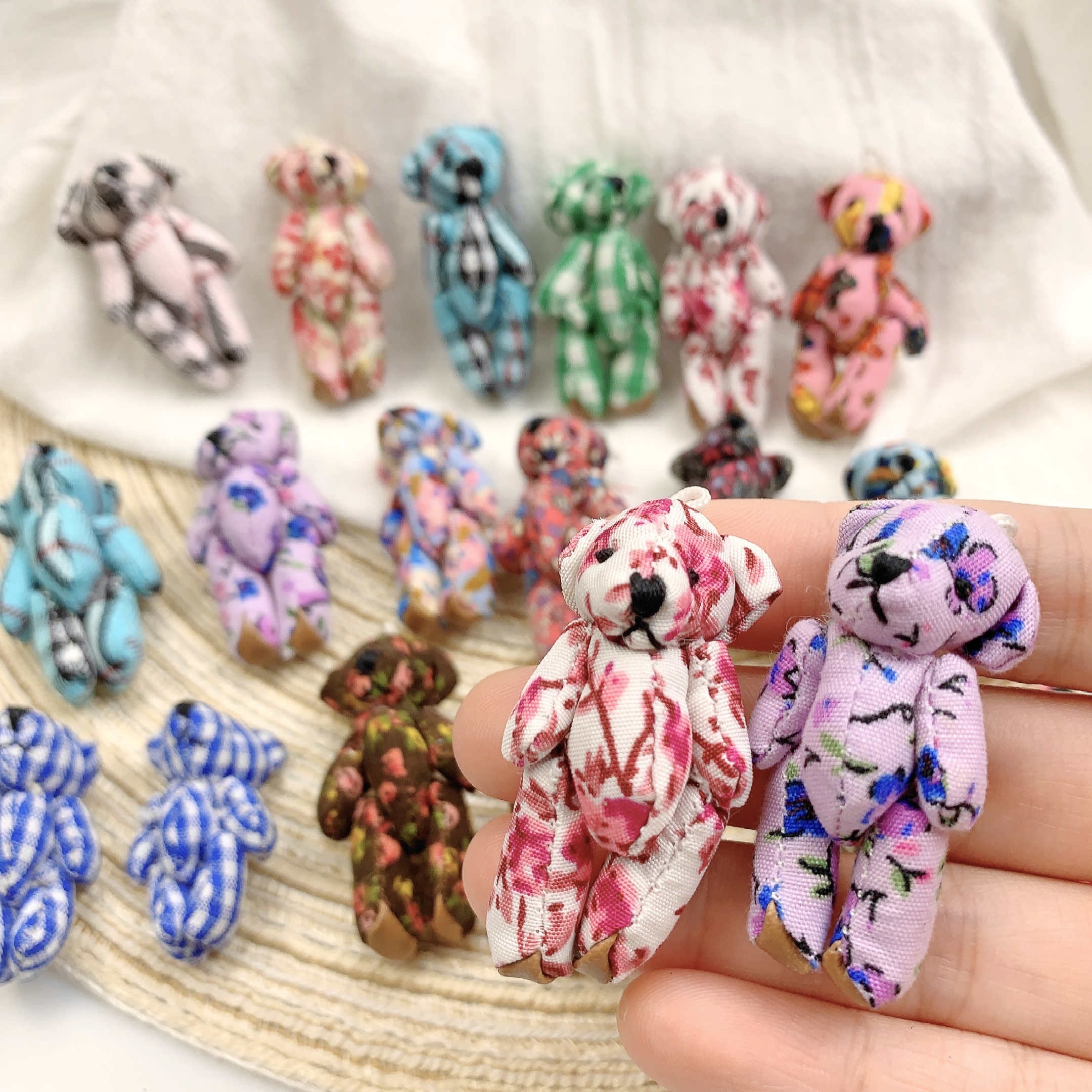10pcs Mini Joint Bears Plush K - Christmas Throw Blanket 리뷰 및 가격