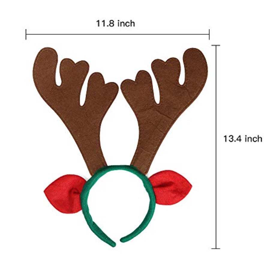 Max Fun 12Pcs Christmas Reinde - Reindeer Antlers Headband 리뷰 및 가격