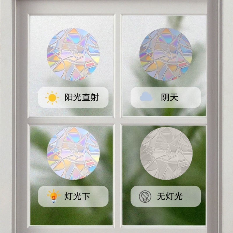 Xmas Snowflake Pattern Rainbow - Snowflake Window Decal 리뷰 및 가격